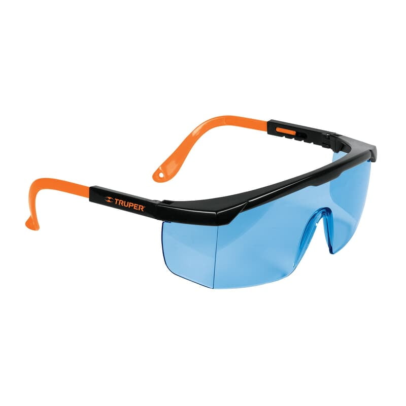 Lentes De Seguridad Ajustables Mica Ambar Classic LEN 2000A 15137